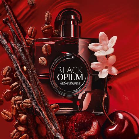 yves saint laurent black opium eau de parfum over red|opium over red reviews.